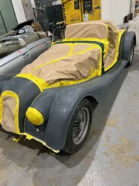 Click Here To Enlarge This Photo Of Morgan Accident Damage Repair & Respray – Nottingham