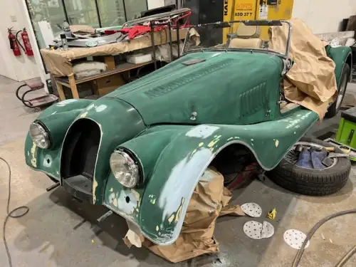 Click Here To Enlarge This Photo Of Morgan Accident Damage Repair & Respray – Nottingham