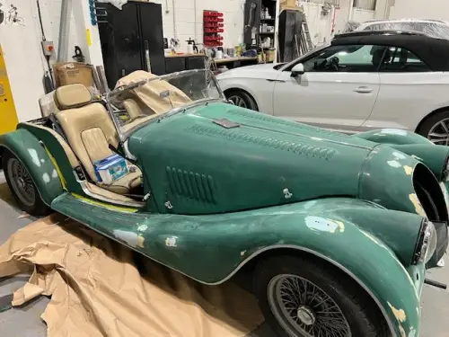 Click Here To Enlarge This Photo Of Morgan Accident Damage Repair & Respray – Nottingham