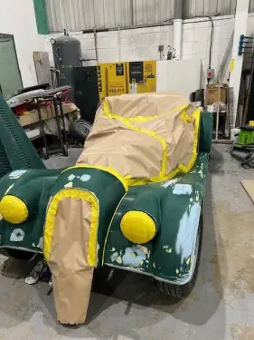 Click Here To Enlarge This Photo Of Morgan Accident Damage Repair & Respray – Nottingham