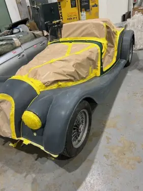 Click Here To Enlarge This Photo Of Morgan Accident Damage Repair & Respray – Nottingham