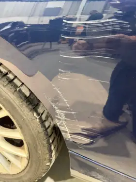 Click Here To Enlarge This Photo Of BMW Quarter Panel & Door Repair In Nottingham